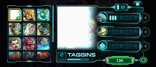 hero select