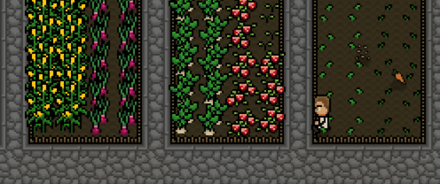 settlers working